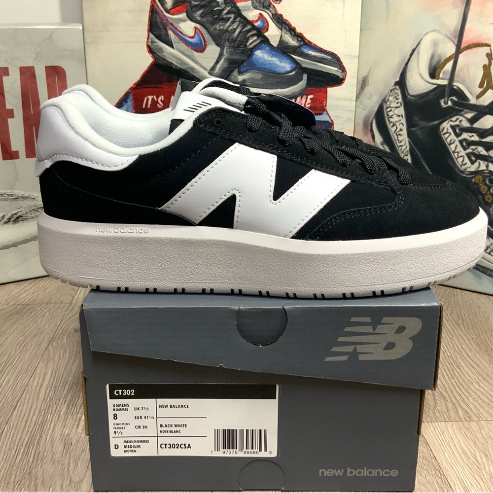 New Balance CT302CSA Black/White women's sz 9